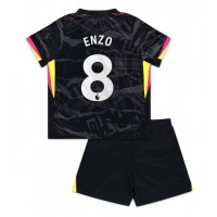 Camiseta Chelsea Enzo Fernandez #8 Tercera Equipación para niños 2024-25 manga corta (+ pantalones cortos)